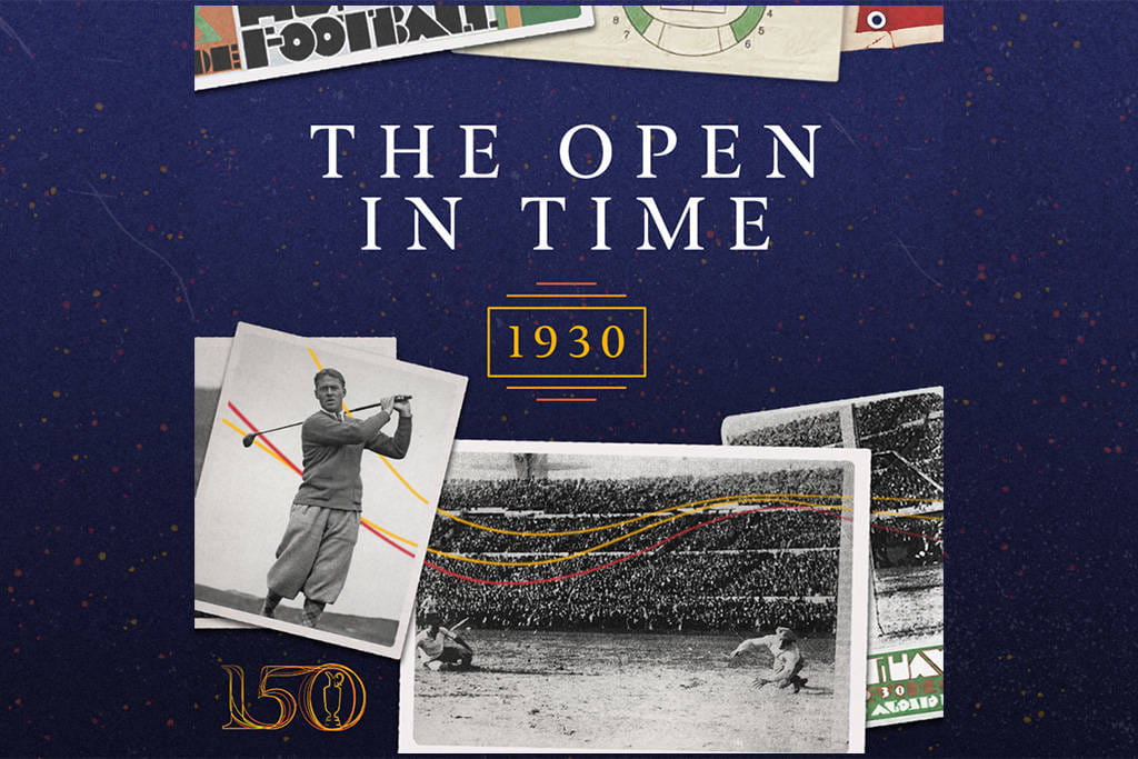 The Open in Time 1930 slide